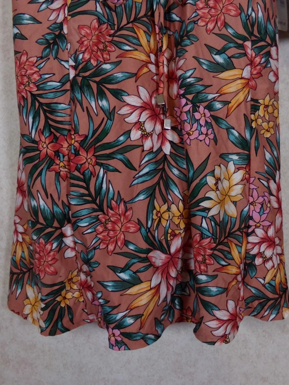 NWT Swim Solutions Rose Pink 1 Pc Swim Dress Bust,Tummy & Waist Support Size 10 - Picture 3 of 10
